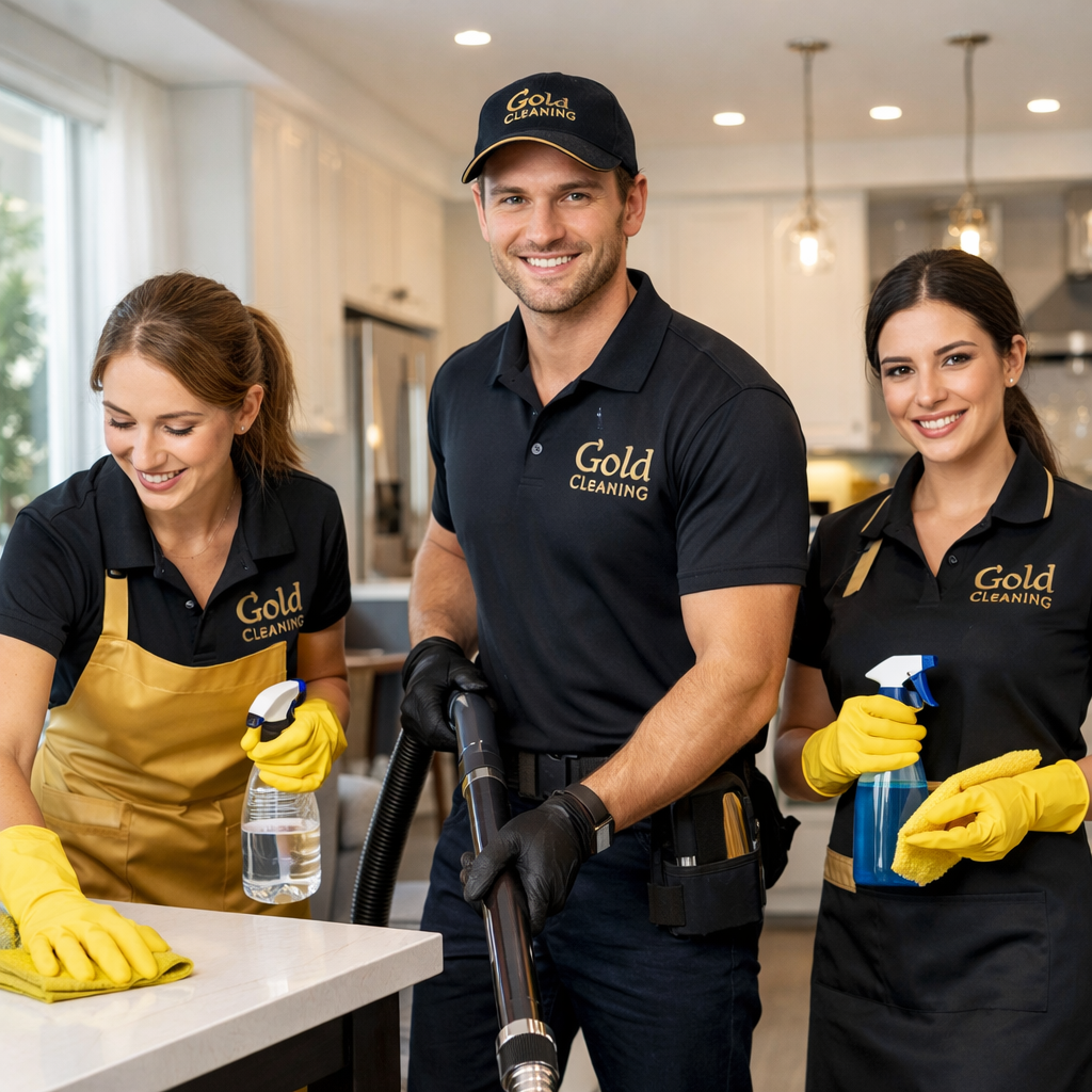 Gold Cleaning professional team